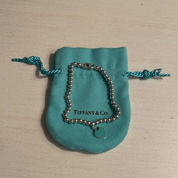 Return to Tiffany Blue heart Bracelet - Picture 1 of 6